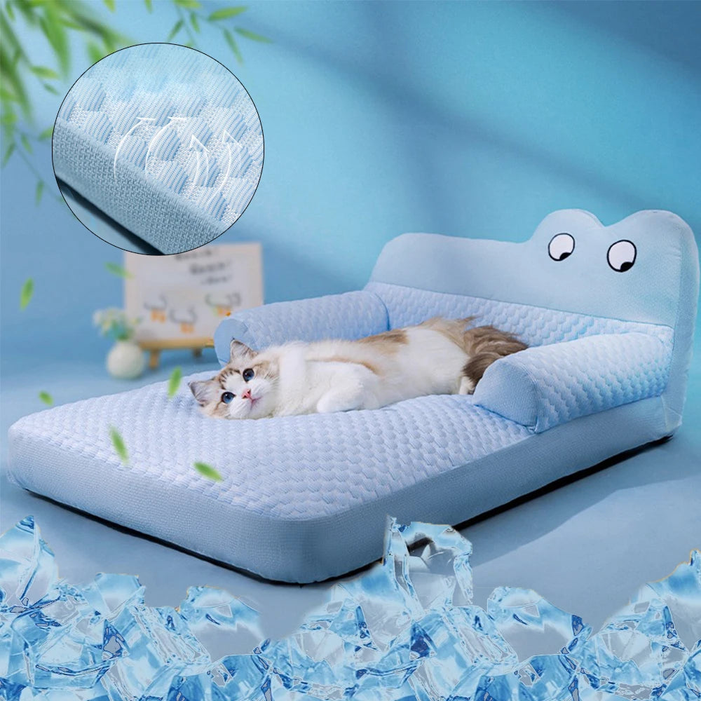 Lit Pour Chat Bleu