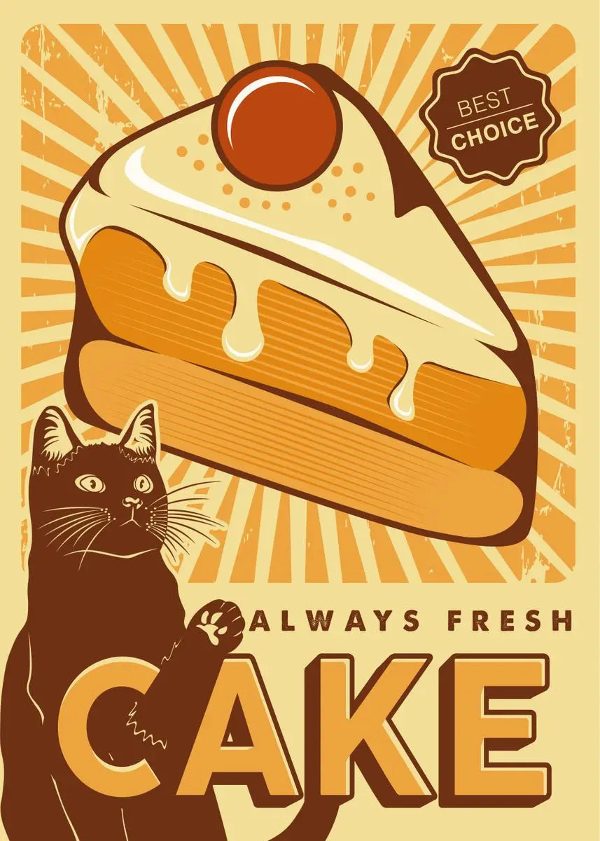Poster Chat Noir Sushi Ramen | Ma Maison Chat