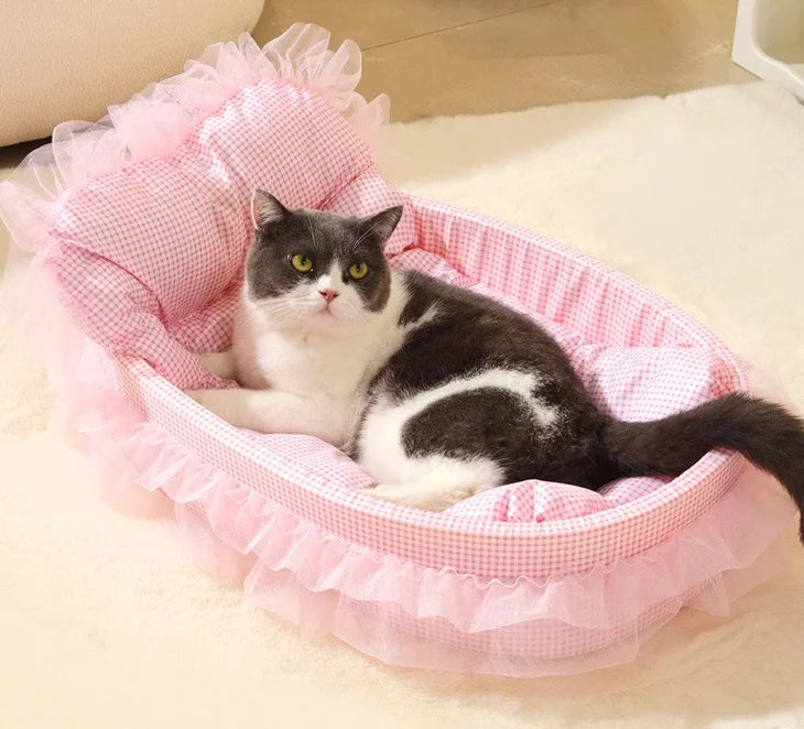 Panier Pour Chat Rose