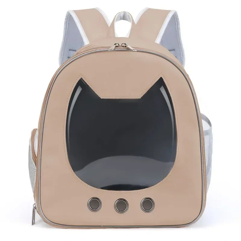 Sac à Dos Pour Chat Marron