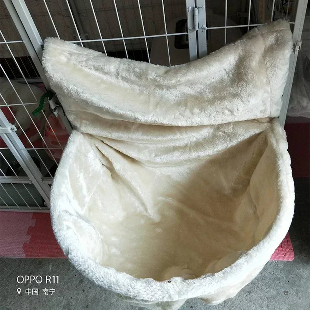 Hamac de radiateur en peluche pour chat | Ma Maison Chat