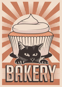 Thumbnail for Poster Chat Noir Sushi Ramen | Ma Maison Chat