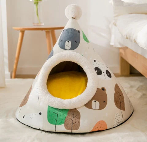 Tipi Blanc Pour Chat