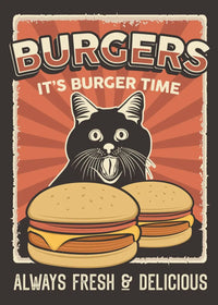 Thumbnail for Poster Chat Noir Sushi Ramen | Ma Maison Chat