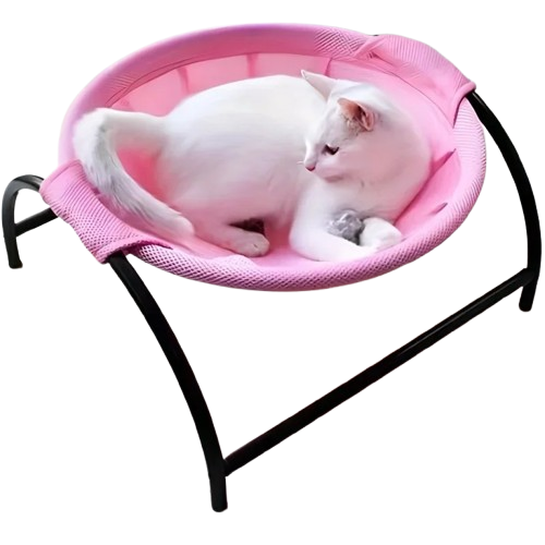 Lit Rose Pour Chat