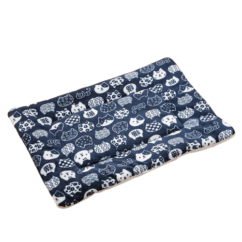 Tapis Bleu Pour Chat