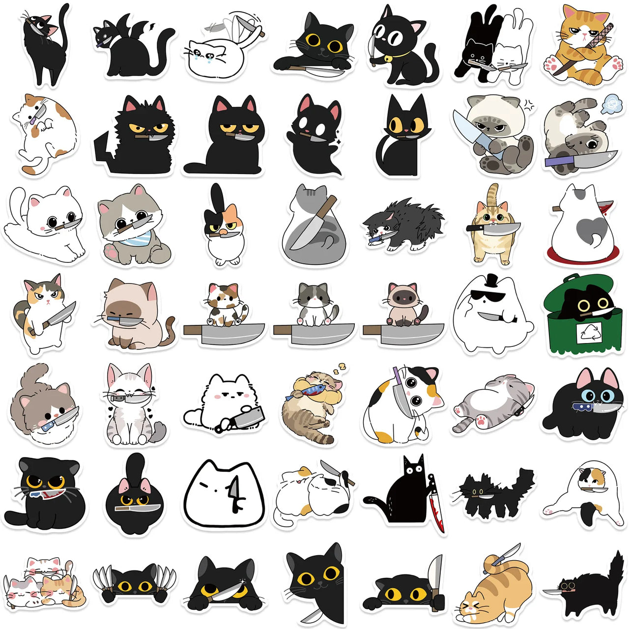 Autocollant De Chat