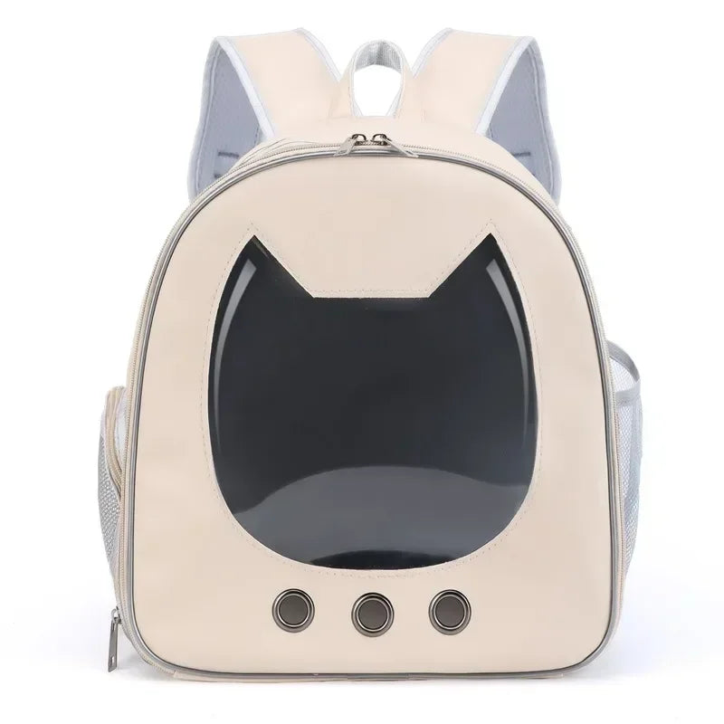 Sac à Dos Pour Chat Beige