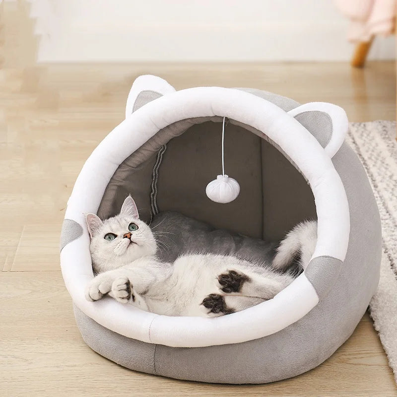 Abri Pour Chat Gris