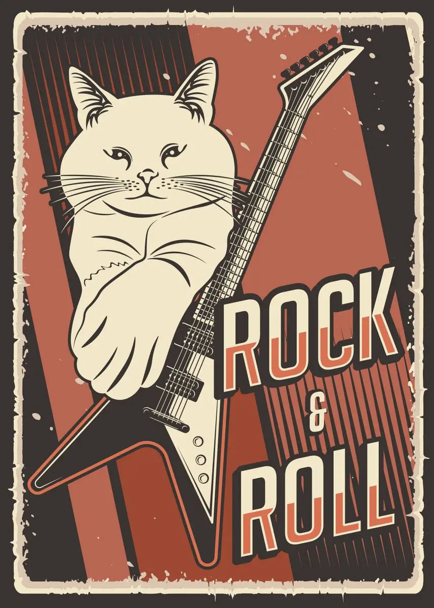 Poster Chat Noir Sushi Ramen | Ma Maison Chat