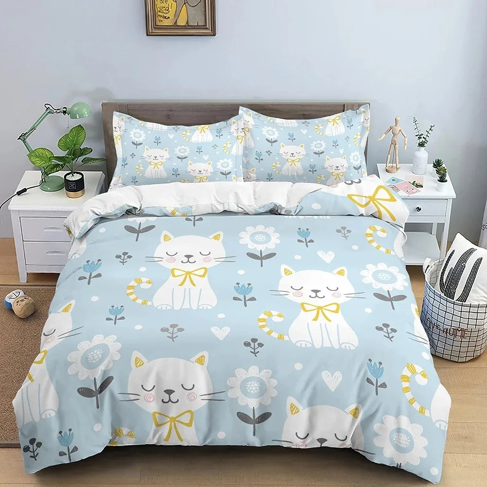 Parure De Lit De Chat