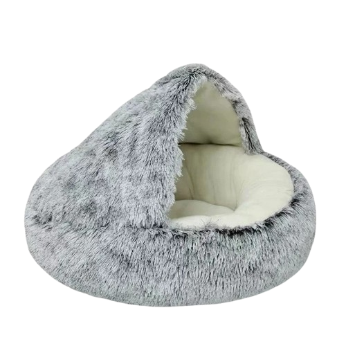 Panier pour chat gris