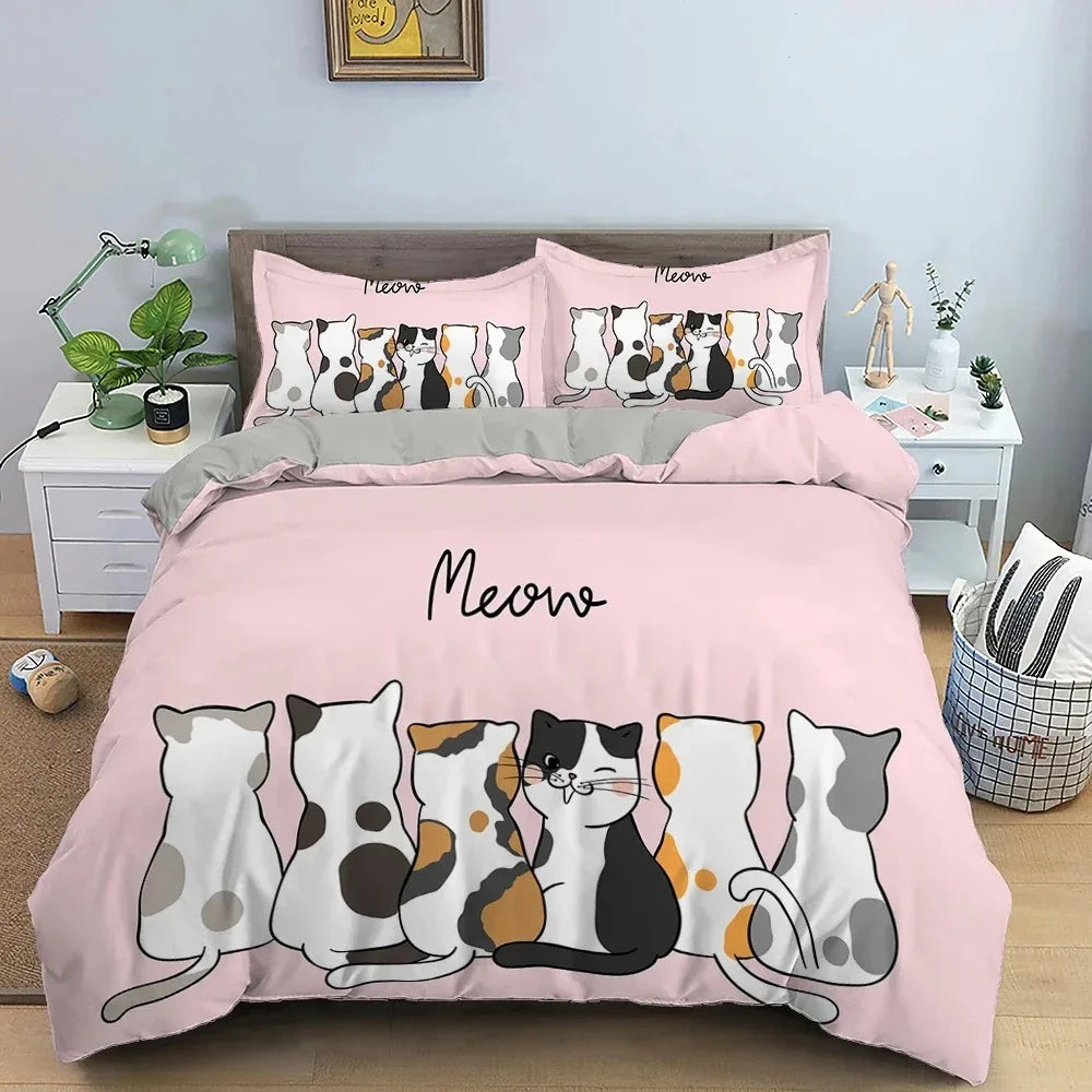 Housse De Couette De Chat