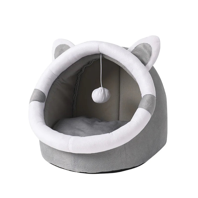 Panier Pour Chat Gris