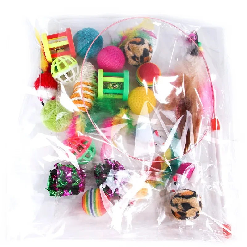 Pack Jouets Chat 20 Pièces | Ma Maison Chat