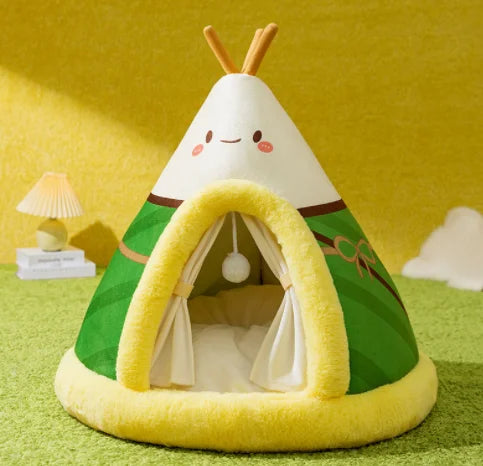 Tipi Vert Pour Chat