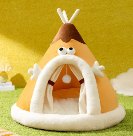 Tipi Pour Chat Orange