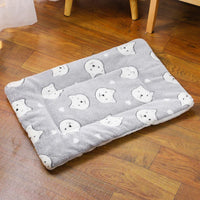 Thumbnail for Tapis en Flanelle Gris