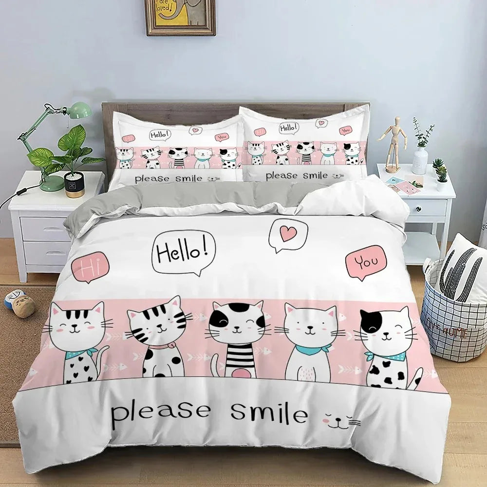 Parure De Chats Drole