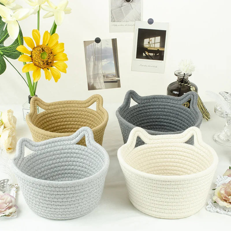 Panier De Rangement De Chat