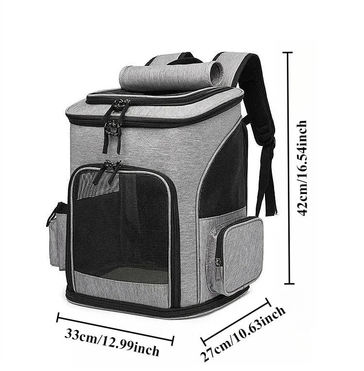 Sac à Dos Gris Pour Chat