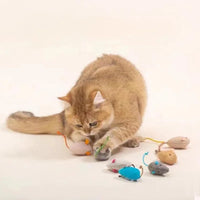 Thumbnail for Lot de 3 Souris en Peluche pour Chat | Ma Maison Chat