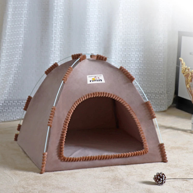 Tente Pour Chat Marron