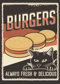Thumbnail for Poster Chat Noir Sushi Ramen | Ma Maison Chat