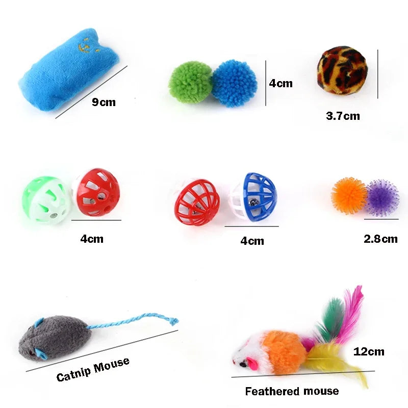 Pack Jouets Chat 20 Pièces | Ma Maison Chat